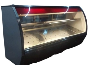Vitrina carnicera de 1.5mts con cristal DUO