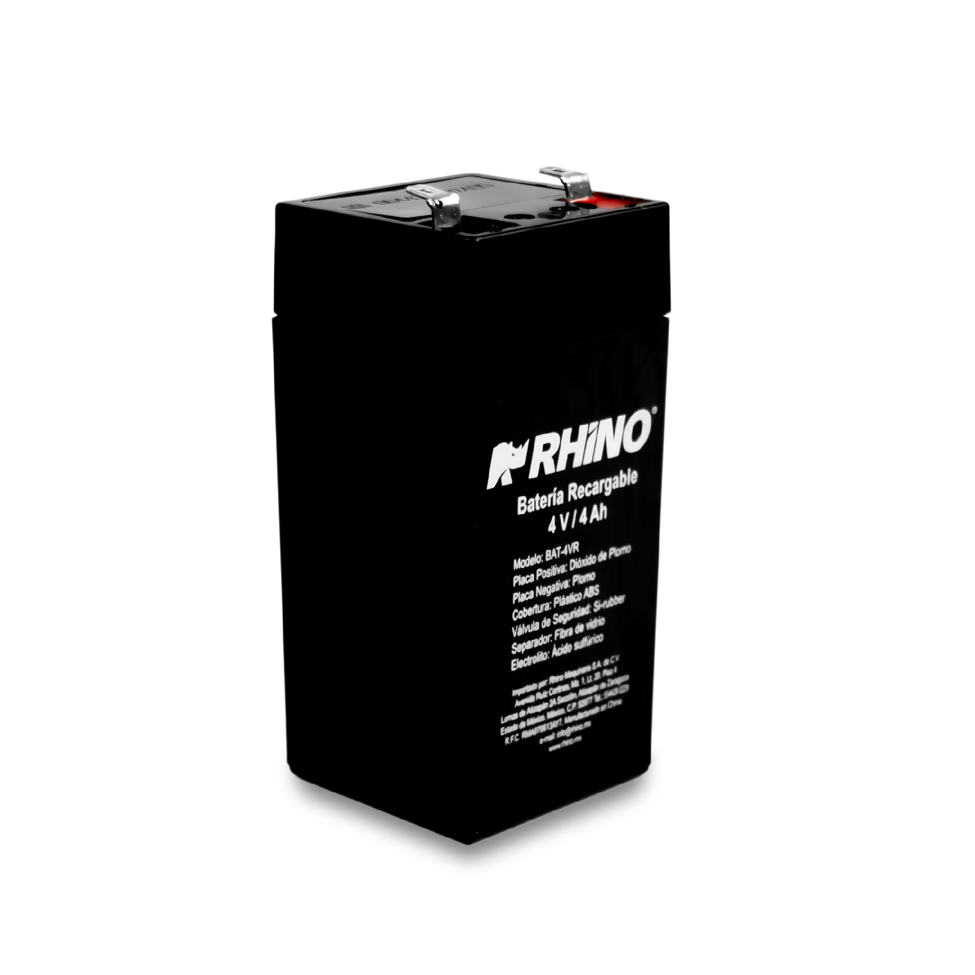 Batería Recargable 4V RHINO BAT-4VR