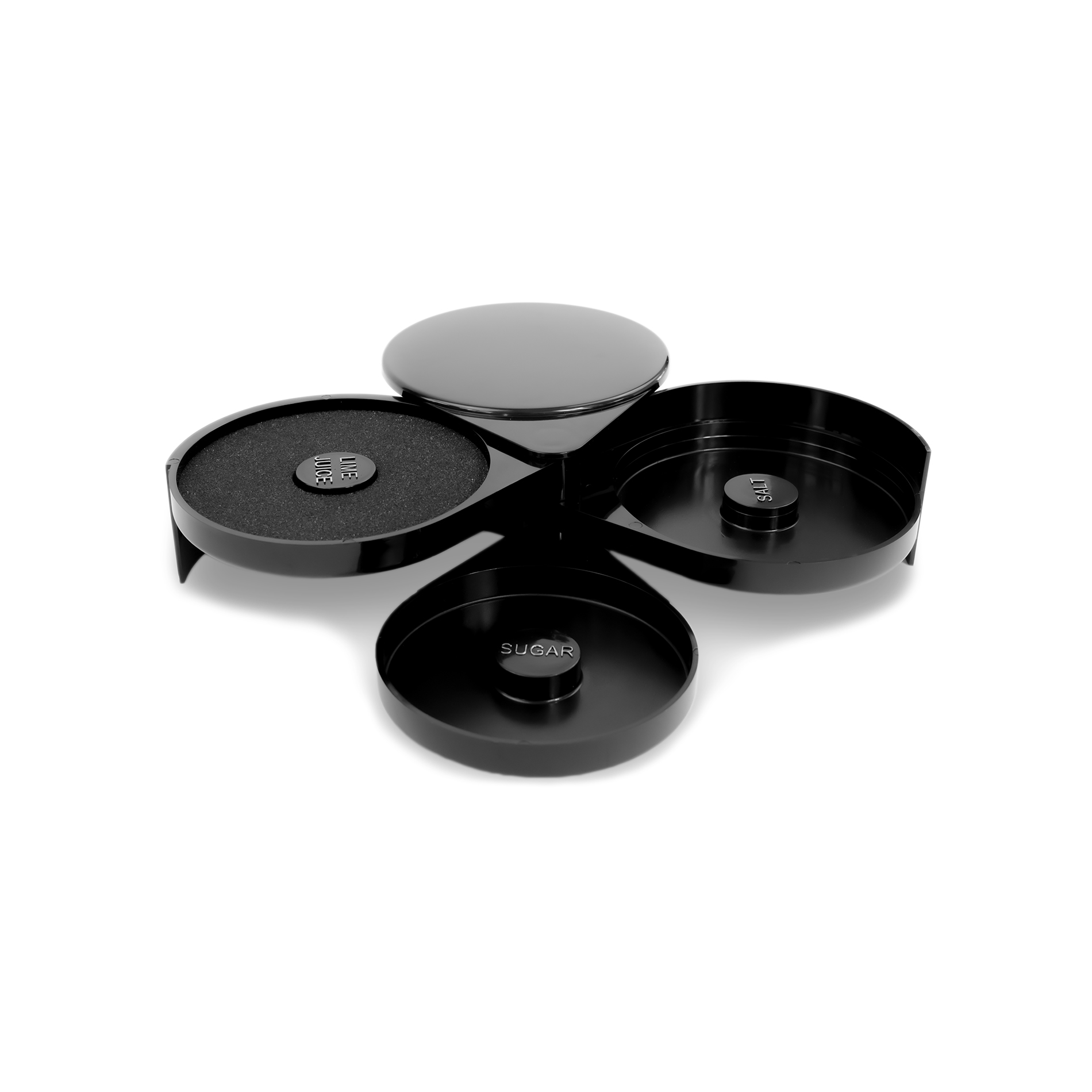 Escarchador de Vasos con 3 Bandejas Giratorias y Esponja ESVA-3