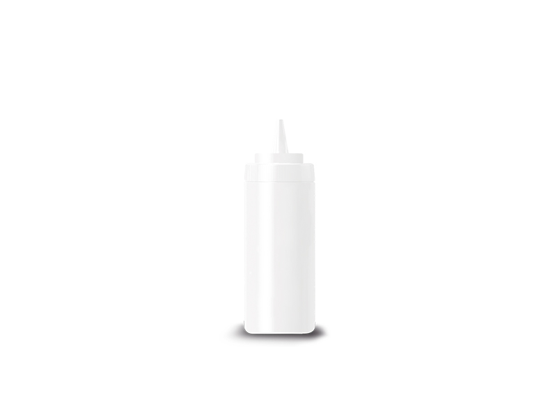 Recipiente Transparente para Aderezo 16 oz RECAD-16T Caledonia