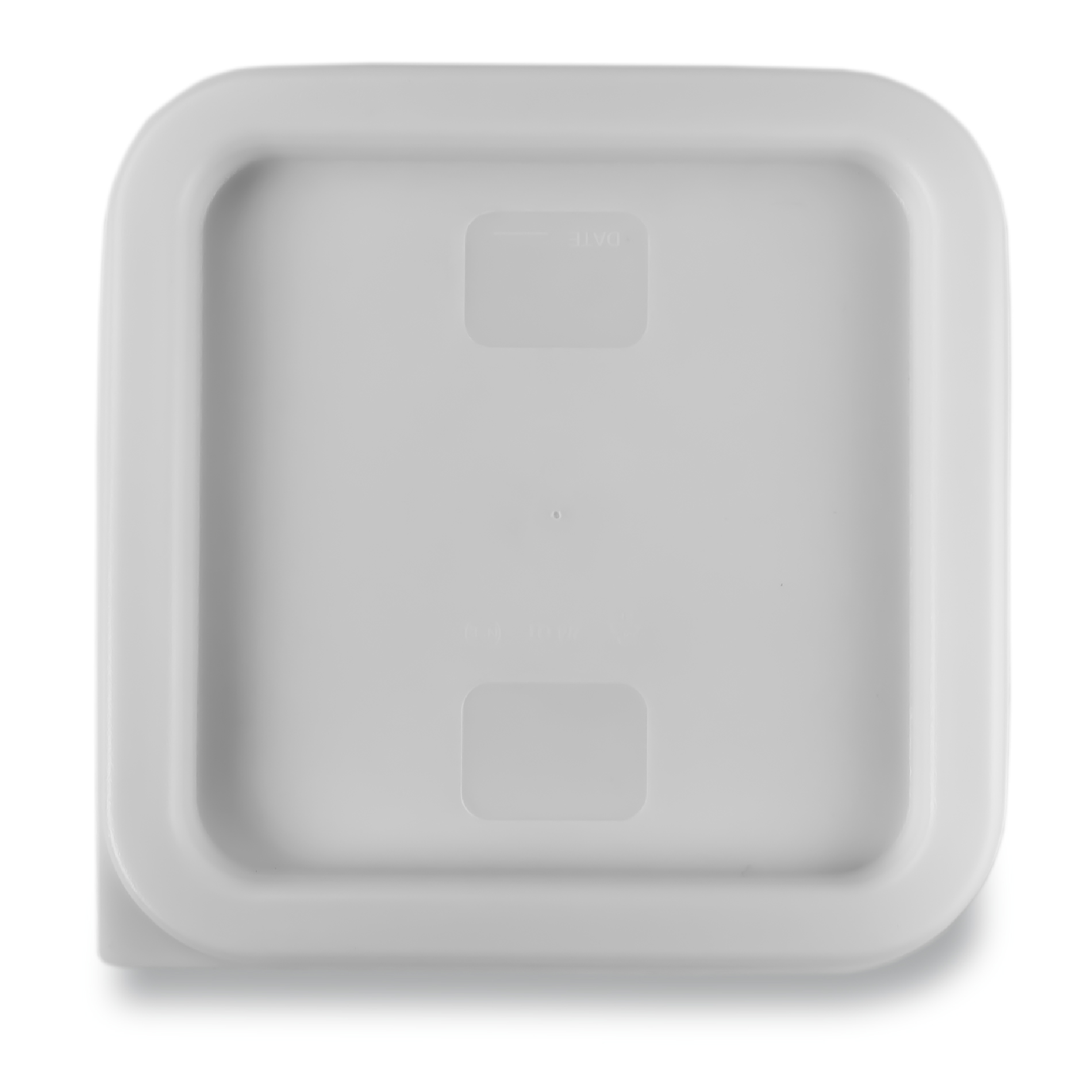Tapa para Recipiente Cuadrado 2 y 4 qt TAPECU-24B Caledonia