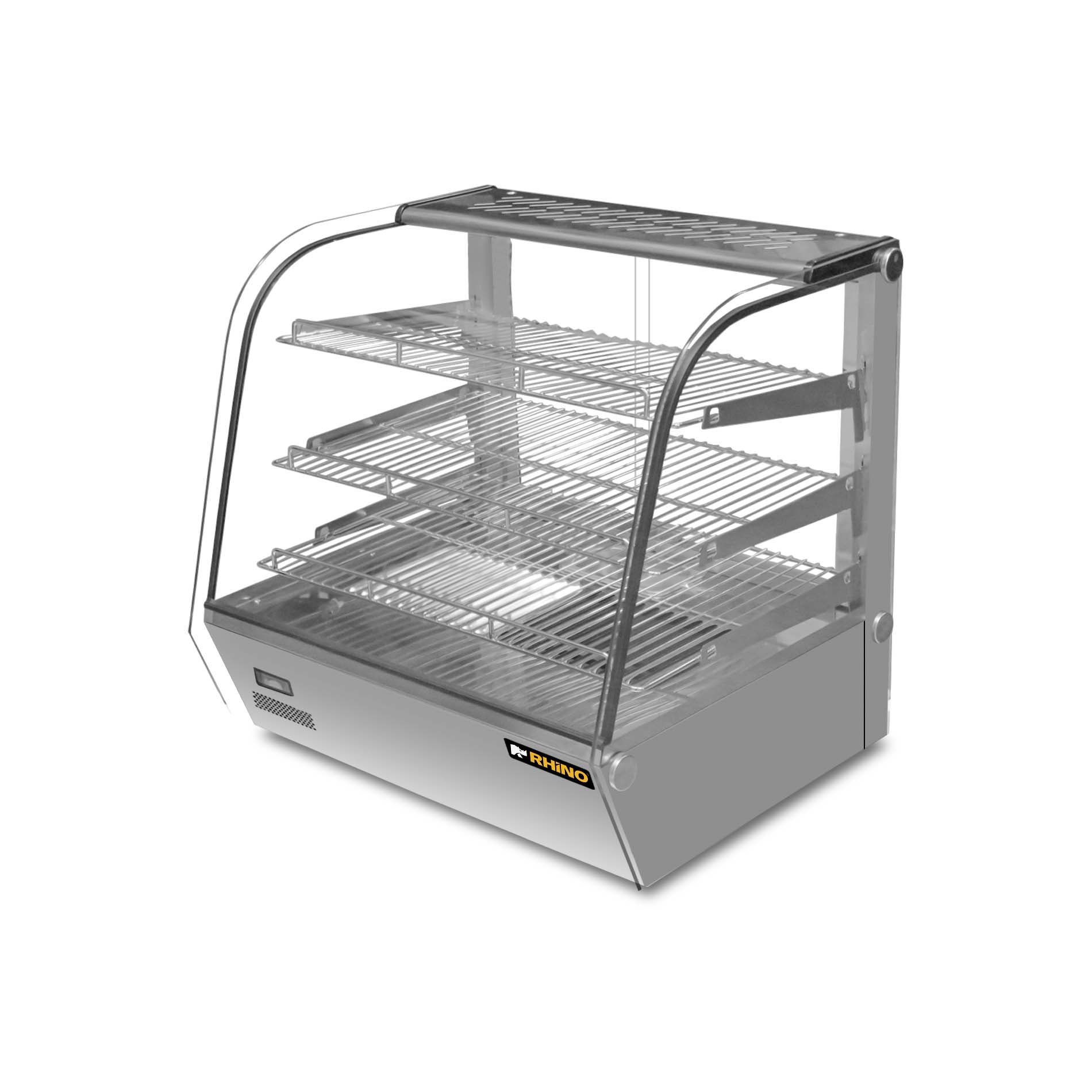 Vitrina Caliente sobre Mostrador 120 L VICAMO-120L Rhino