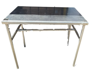 Mesa de trabajo en acero inox