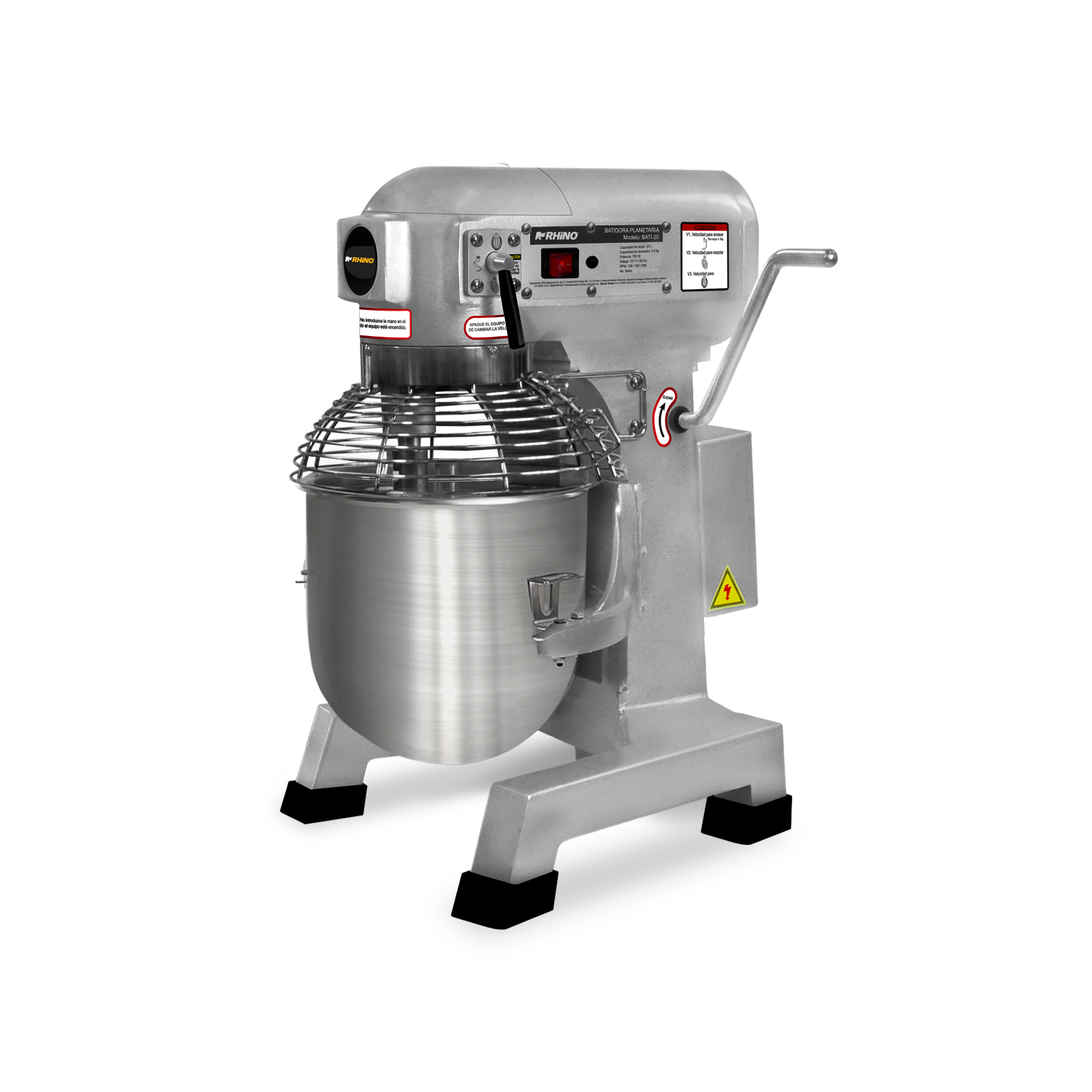 Batidora Planetaria 20 lt RHINO BATI-20