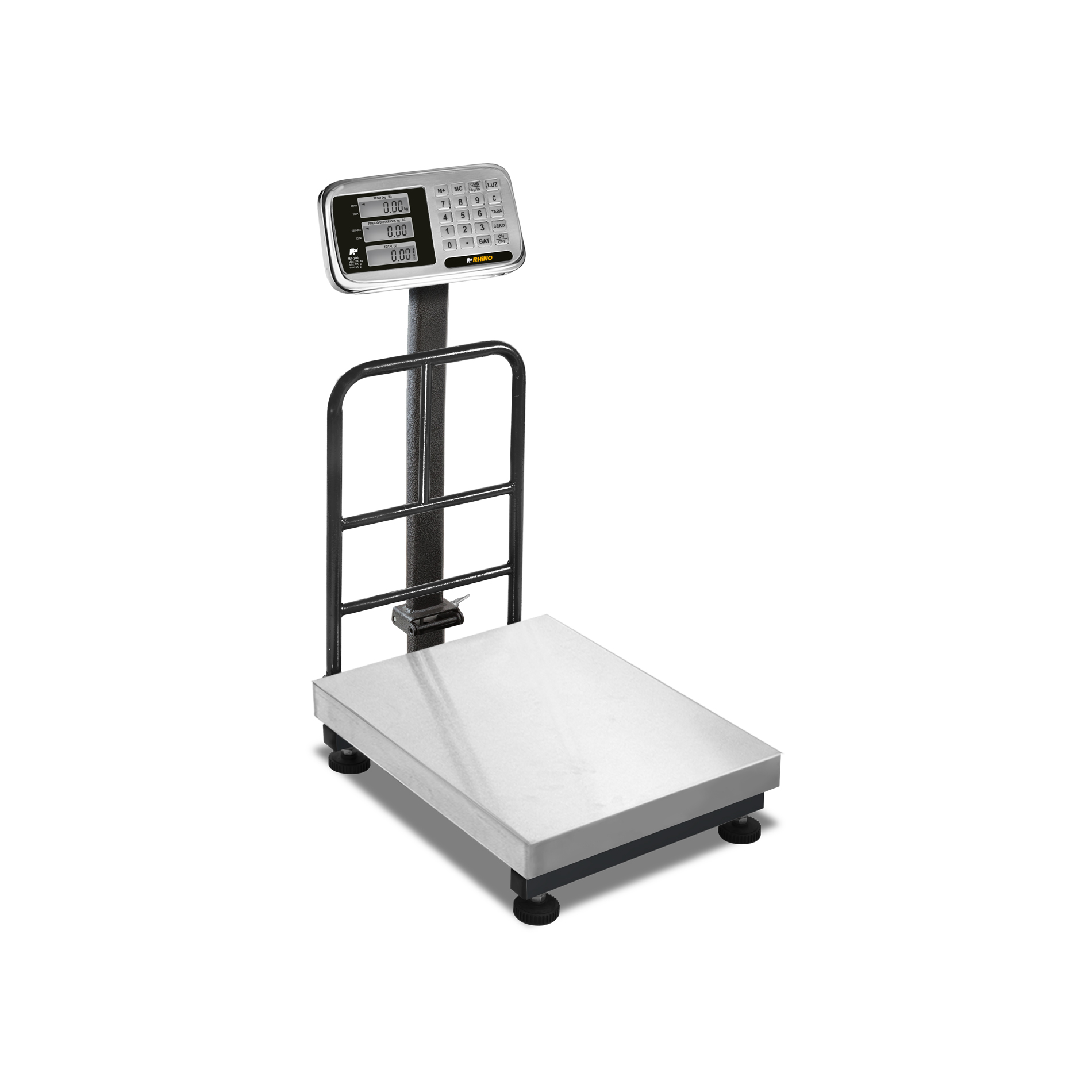 Báscula de Plataforma Plegable 200 kg RHINO BP-200